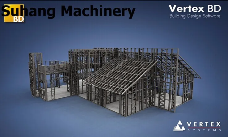 vertex bd software economic and efficient prefab house machinery