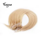 Wholesale Crochet Braid Natural Brazilian Hair Micro Ring Hair Extension For White Women