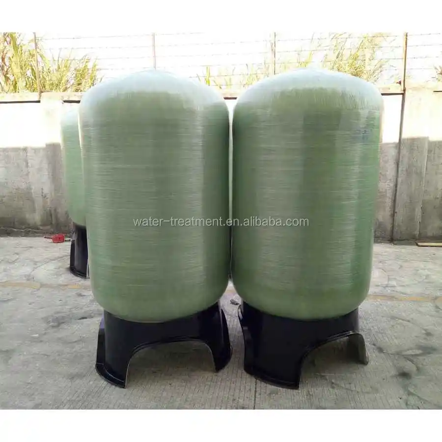 Water Filtration Fiberglass Filter Pressure Tank Used For Quartz Sand Filter, Carbon Filter and Ionic resin exchange