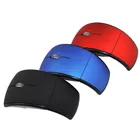 2019 pantone colour customs brand OEM logo colourful promotion optical USB dongle foldable wireless mouse