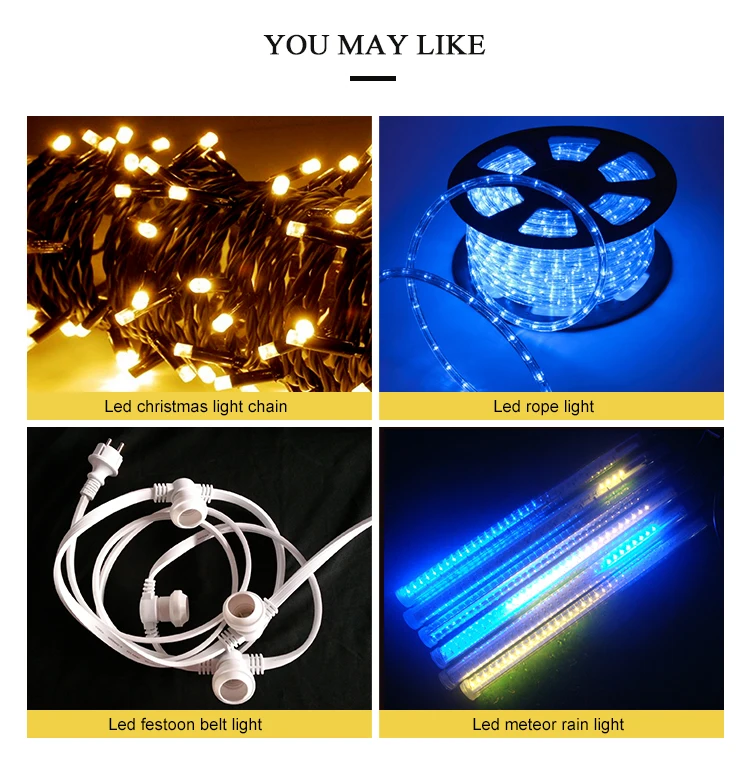 outdoor decorating led fish net lighting 220V CE ROHS approved