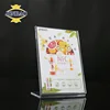 JINBAO Transparent table card acrylic tier business card holder table stand menu holder business card holder
