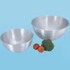 12 Qt aluminum perforated pasta strainer fruit colander chinese colander with side handle