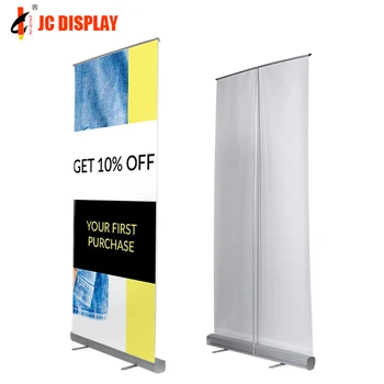 Aluminum Supermarket Hardware Roll Up Banner Retractable Banner