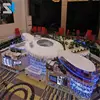 ABS handmade scale model - Special design model with garden and Waterscape