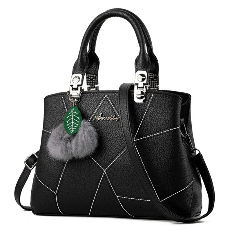 Good pu leather quality ladies handbags middle - aged ladies shoulder bags ball ornaments bags, Red / black / pink / dark pink / purple / sky blue / navy blue / grey
Good pu leather quality ladies handbags middle - aged ladies shoulder bags ball ornaments bags, Red / black / pink / dark pink / purple / sky blue / navy blue / grey