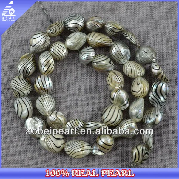 LP-00015 Fashion yiwu jewellery 9-10mm Keshi fresh water pearl