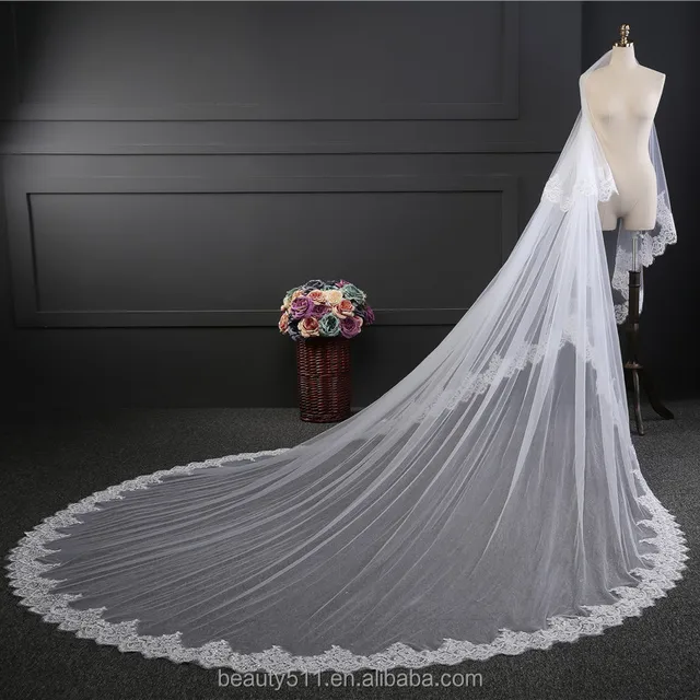 beaded veils