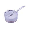Professional Team Low MOQ Good Service aluminum cookware milk pan with lid