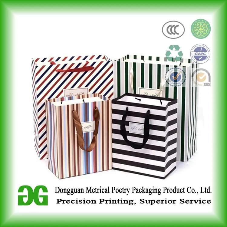 custom made decoration handmade paper bag design