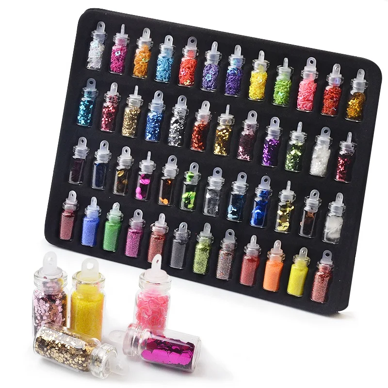 Misscheering 48Pcs Mixed Nail Art Sequins Set Glitter Powders 3d Ultra-thin Sticker Flakes Manicure Decoration
Misscheering 48Pcs Mixed Nail Art Sequins Set Glitter Powders 3d Ultra-thin Sticker Flakes Manicure Decoration