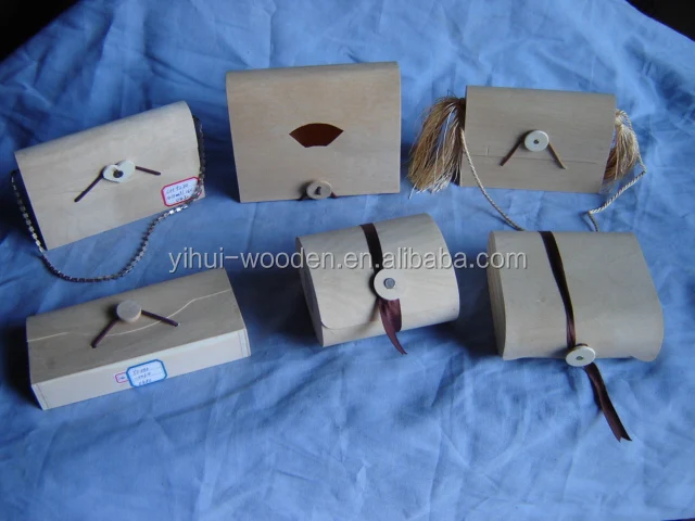 Custom Birch Veneer Wood Packaging Box