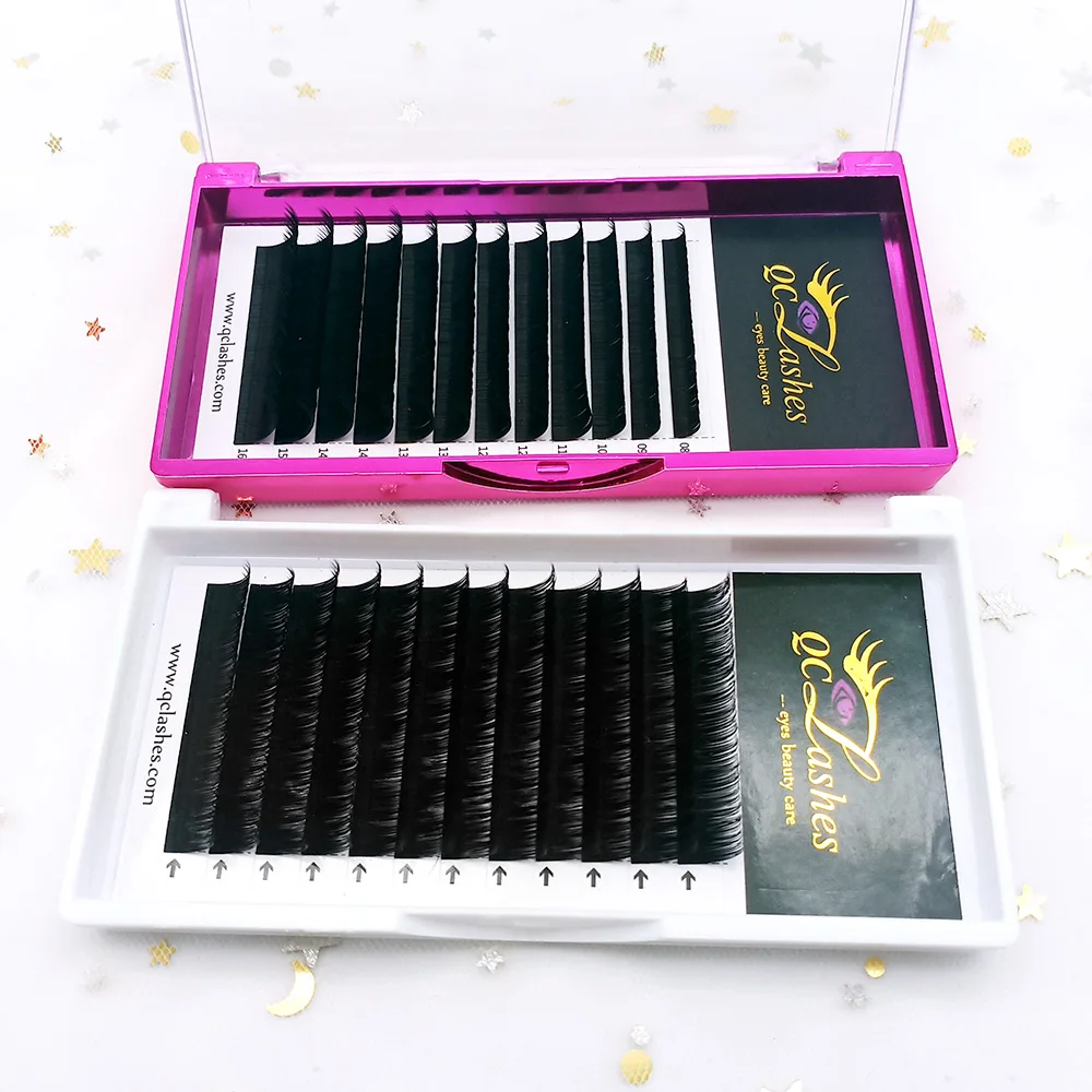 New Design private label Self Fanned luxury Individual mink eyelash extension, Black
New Design private label Self Fanned luxury Individual mink eyelash extension, Black