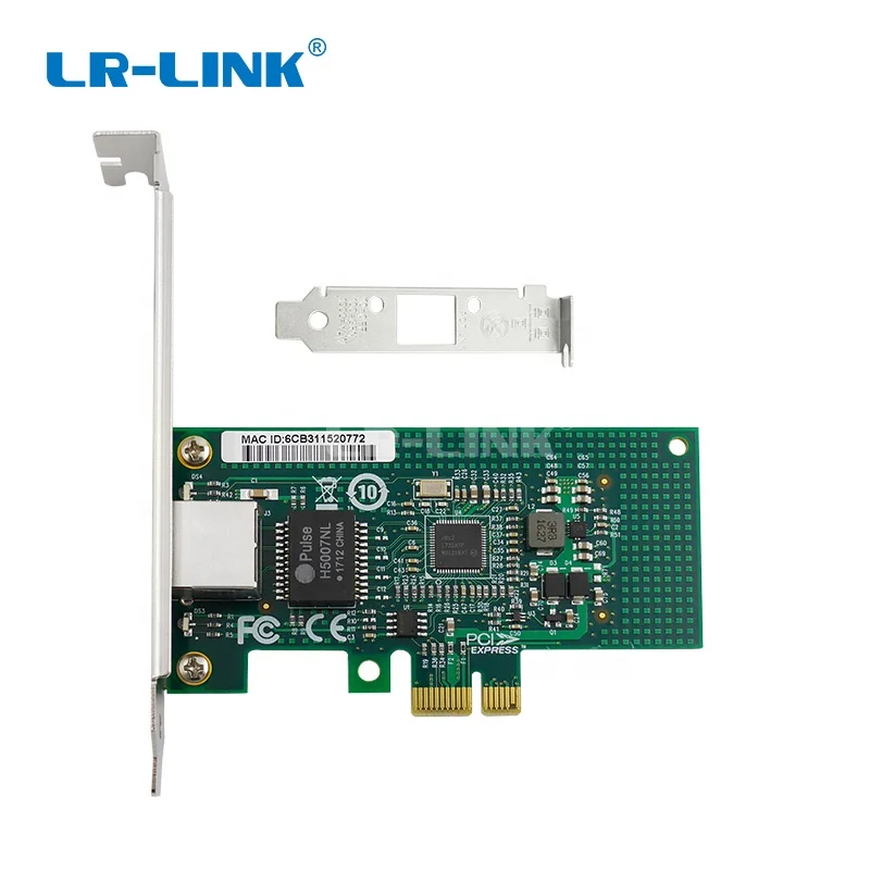 PCI-Express x1 10/100/1000Mbps Copper RJ45 Port Network Card Compatible With I210-T1
PCI-Express x1 10/100/1000Mbps Copper RJ45 Port Network Card Compatible With I210-T1