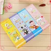 Small moq large magnetic paper pencil case for kids ,cute cartoon paper pencil box cheap promotional with good quality