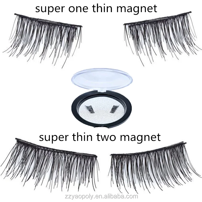 top quality new thin magnet eyelashes full eye invisible one / two magnetic false eyelashes with package
top quality new thin magnet eyelashes full eye invisible one / two magnetic false eyelashes with package