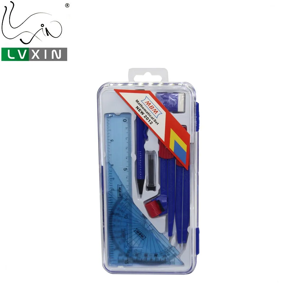 9 pcs custom package kids gift math geometry set