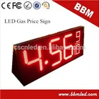 Led display board digital gas station price sign