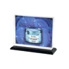 Acrylic Decoration with Black Plexiglass Stereoscopic Base Cosmetic Display acrylic paperweight displays
