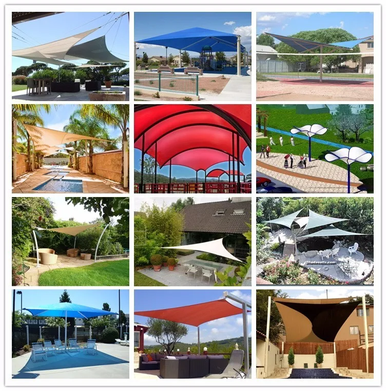 Pe Shade Sail/shade Cloth Made By Manufacturer Directly ...