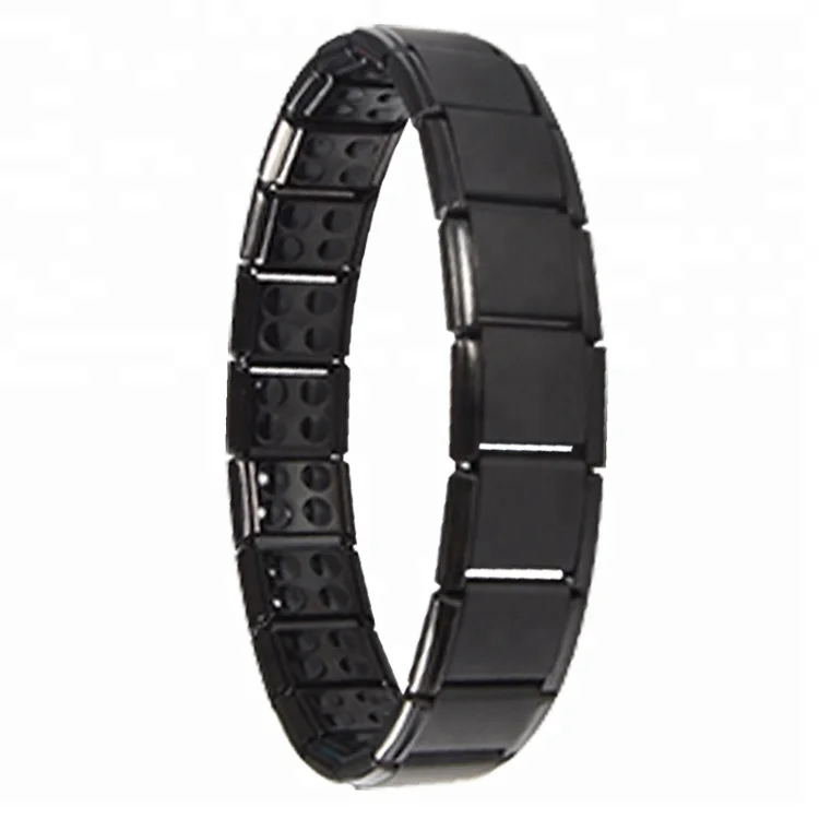 New Elegant Energy Power Bracelet Balance Stainless Steel Magnetic Germanium Bracelet, Gun-color/black
New Elegant Energy Power Bracelet Balance Stainless Steel Magnetic Germanium Bracelet, Gun-color/black