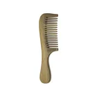 Magic wooden laser logo dye comb for hair growth
