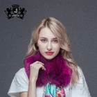 Real Fox Fur Scarf Attractive Design Ladies Popular Winter Warm Fur Collar Scarves