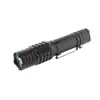 Ultra Bright Aluminum LED Light USB Charging U2 Bulb High Power 18650 Tactical Flashlight Torch with Clip