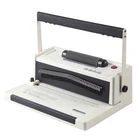 Easy For Bind Manual Spiral Coil Binding Machine with Electrical Inserter Roller S20A