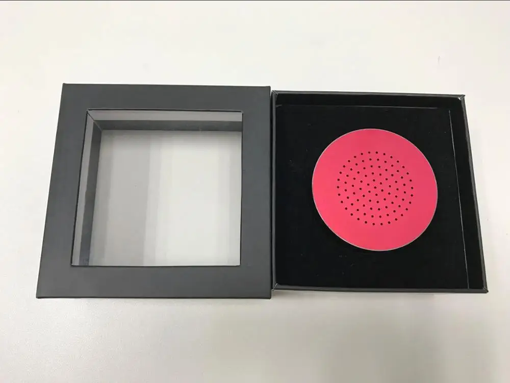 Vibration Omni Directional 360 Mini Portable Speaker, that uses surface to amplify sound - ANKUX.COM