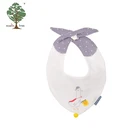 Muslin tree Free Sample wholesale three floors muslin cotton baby bibs