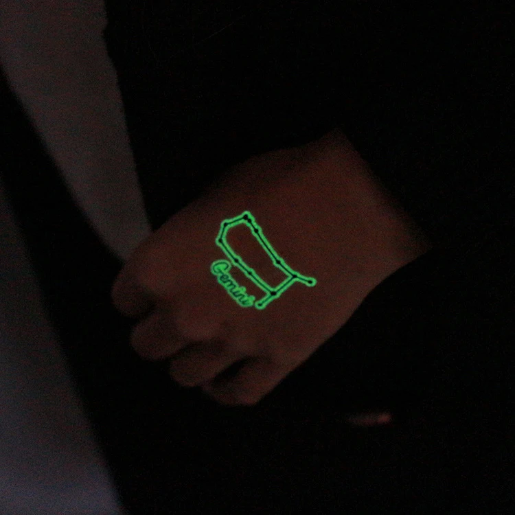 LI Series Custom Wholesale Sexy Permanent Skin Tattoo Sticker Glow In The Dark Tattoo Stickers, Cmyk
LI Series Custom Wholesale Sexy Permanent Skin Tattoo Sticker Glow In The Dark Tattoo Stickers, Cmyk