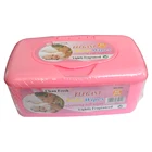 80PCS Wet Wipes Plastic Box Packing Wet Wipes Baby Tissues