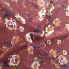Custom chinese viscose crepe fabric floral viscose fabric for dress