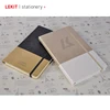 Dongguan custom leather hard cover notebook factory