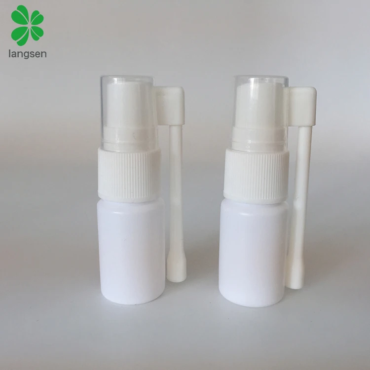 Vacío de plástico de 10 ml botella de Spray Nasal pequeña rotación nariz botellas de aerosol nariz de elefante de medicina farmacéutica botellas de Spray