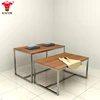 Custom retail store girl cloth shop fashionable newest decoration clothes display rack