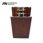 Different of sizes and weight extruded aluminium for window sections