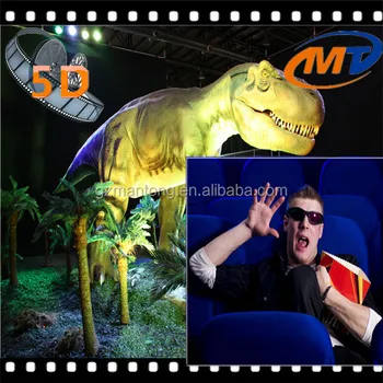 Theme park 4D 5D 6D 7D dinosaur cinema