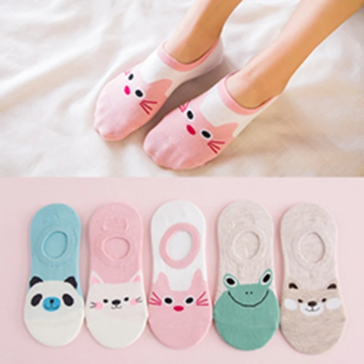 Women Animal Cartoon Pattern invisible Socks Small Boat short Socks Suit for Summer Breathable Casual Girls Funny Socks, Dragon cat, panda, frog, white cat, grizzly bear
Women Animal Cartoon Pattern invisible Socks Small Boat short Socks Suit for Summer Breathable Casual Girls Funny Socks, Dragon cat, panda, frog, white cat, grizzly bear