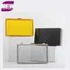 Promotional Hotsale Transparent Acrylic clutch bag for evening party