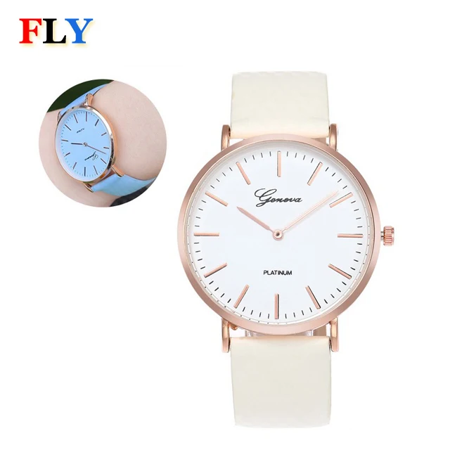 hot selling quartz watch with color changing band