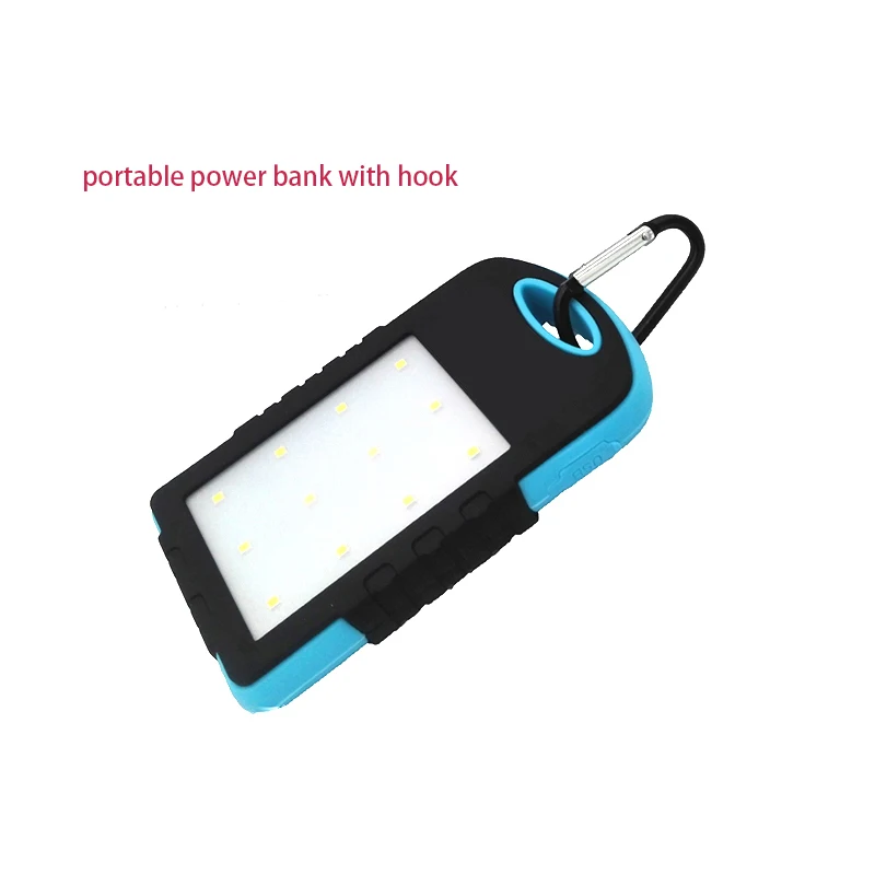 Waterproof solar power bank 60000mah solar portable charger for iphone 7 charger - ANKUX.COM