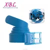 XBL fashion rubber TPE Silicone Female Colorful Plastic Belt for men