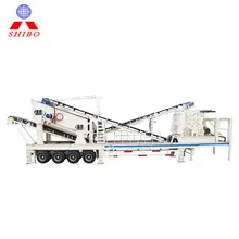 High Capacity Mobile Jaw Crusher Plant for Stone Used