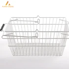2018 modern design medium size storage shopping wire basket for supermarkets and retails