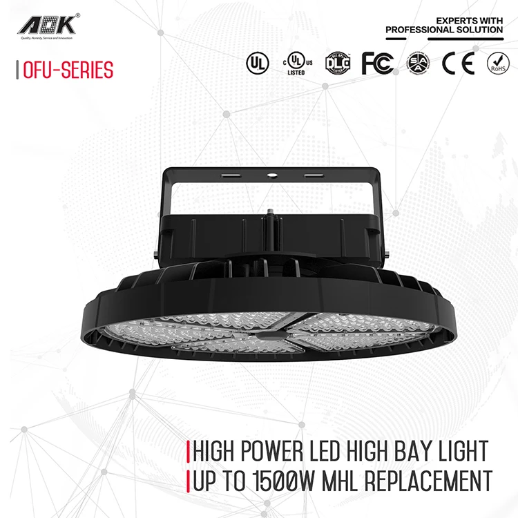 Lowest price high brightness IP65 security zigbee industrial high bay light,led high bay light ufo - ANKUX.COM
