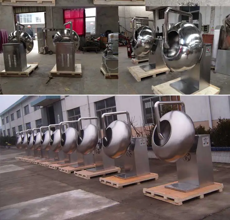 New Design Seed Coater Machine Mini Coating Pan Machine With Great Price supplier