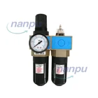 SHAKO Type Pneumatic Air Combination UFR/L-04 1/2" Filter Pressure Lubricator Air Source Treatment Unit
