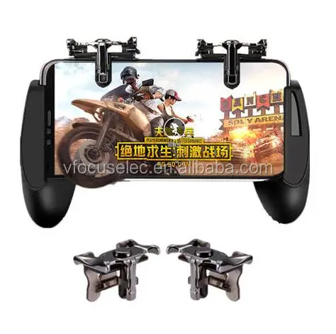 PUBG Mobile Controller - Game Controller king, Cellphone Game Trigger, Ergonomic Design Handle Holder Handgrip Stand
PUBG Mobile Controller - Game Controller king, Cellphone Game Trigger, Ergonomic Design Handle Holder Handgrip Stand